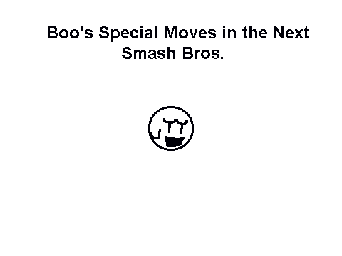 Boo's Special Moves