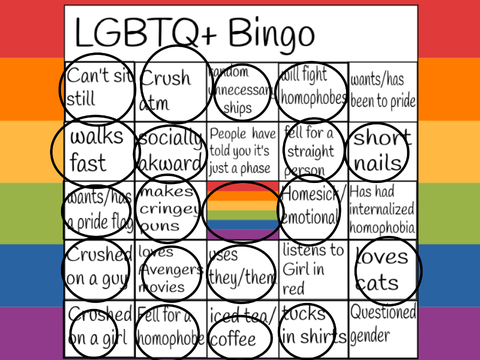 LGBTQ+ Bingo remix
