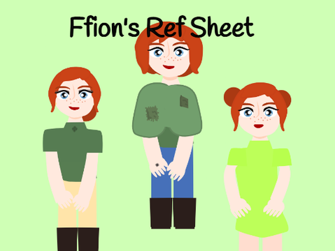 Ffion's ref sheet