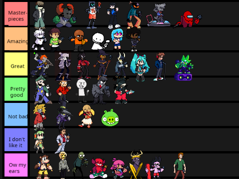 FNF list