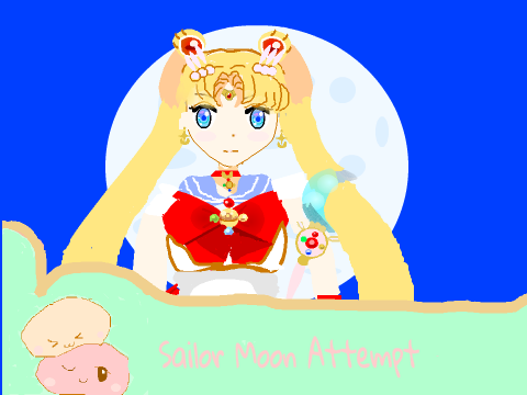Sailor Moon Bitmap Attempt