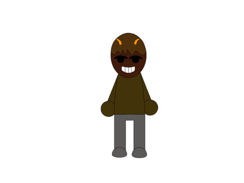 my hideous recreation of my mii