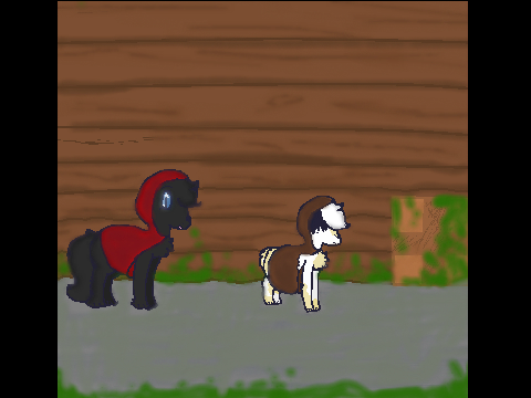 Twilight and Scruffy Fanart