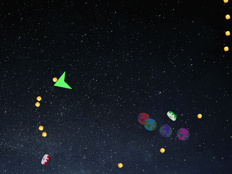 Spaceship battle