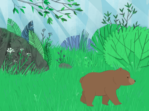 JUNGLE SCENE