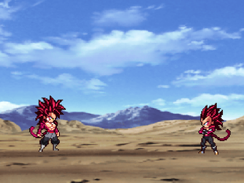 SSJ4 LIMIT BREAKER ANIME FIGHTER UNITE