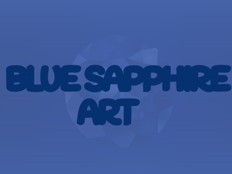 Blue Sapphire Art