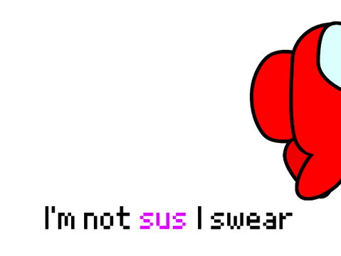 Red being sus