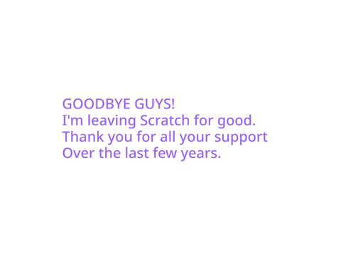 Cya all!