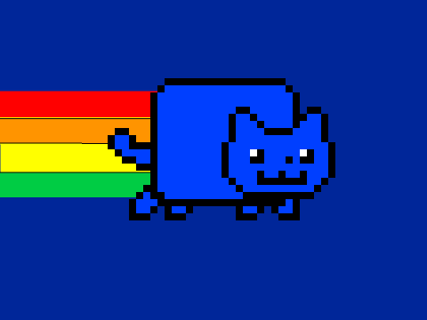 Color a Nyan Cat! remix