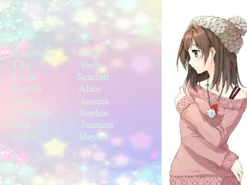 Girl name generator