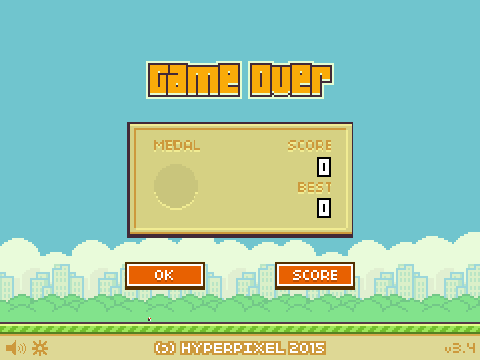 small Flappy Bird!