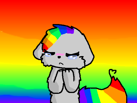 my new OC Rainbow