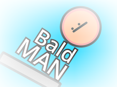 Bald Man (Jumping Platform game)