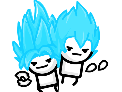 Goku and Vegeta