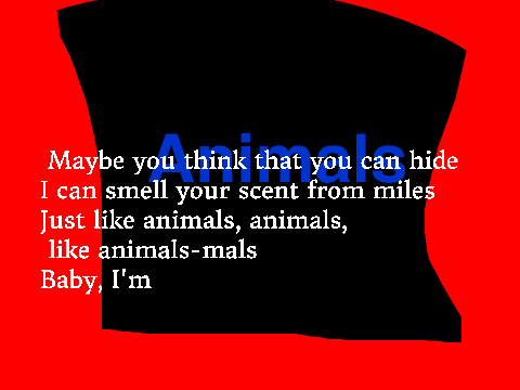 Animals - Maroon 5 (Lyrics) remix