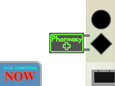 luminous posters for pharmacies for the republic of jimmystan