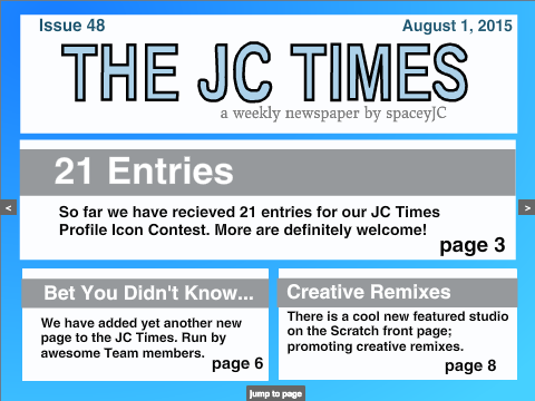 The JC Times- Issue 48 (8/1/15)