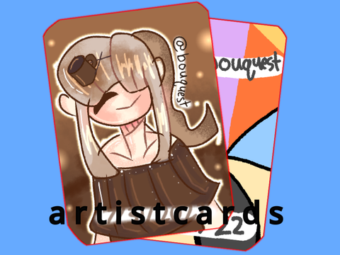 34 Artist Cards // 2022 (paused)