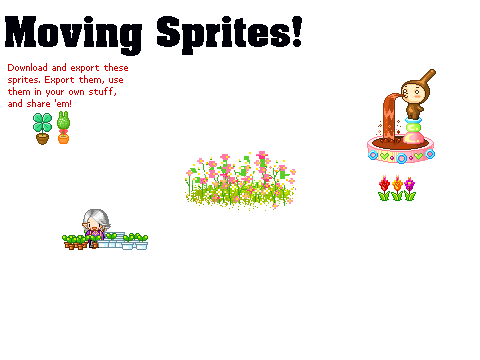 moving sprites