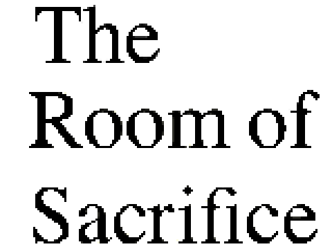 The Room of Sacrifice-MadeForBirthdayGameJam