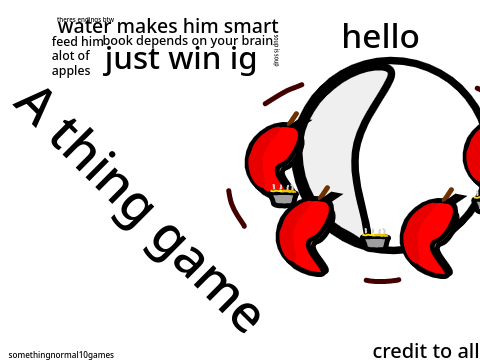 A thing game