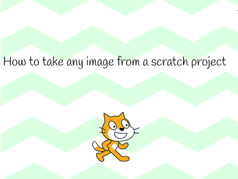 How to take any image from scratch?