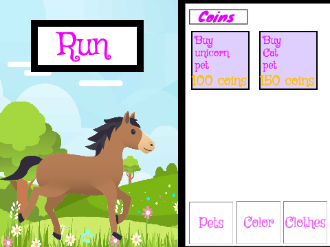 Magic Horse run 