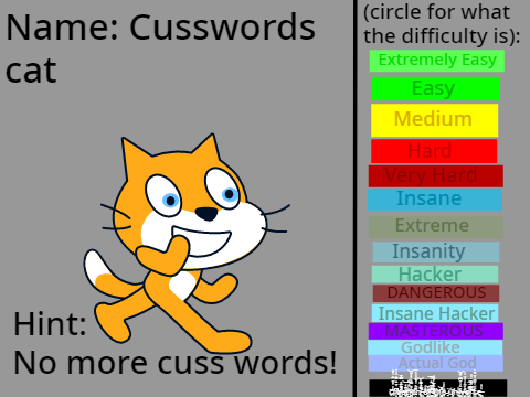 cusswords cat