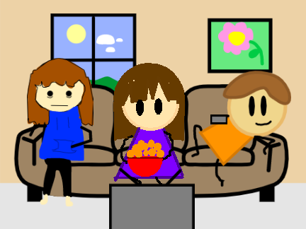 Add Yourself Watching TV remix remix