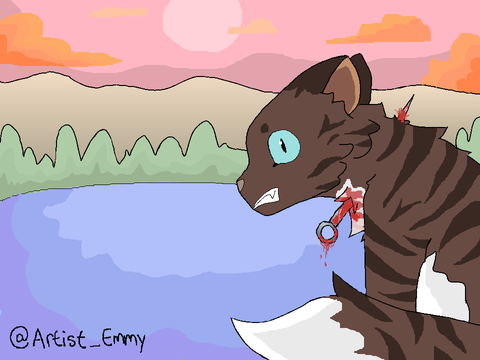 Hawkfrost's Death Fan Art