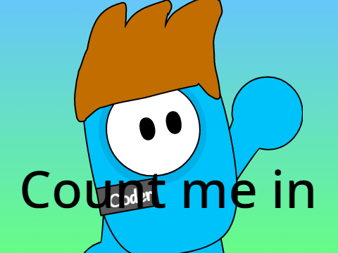 I'm in