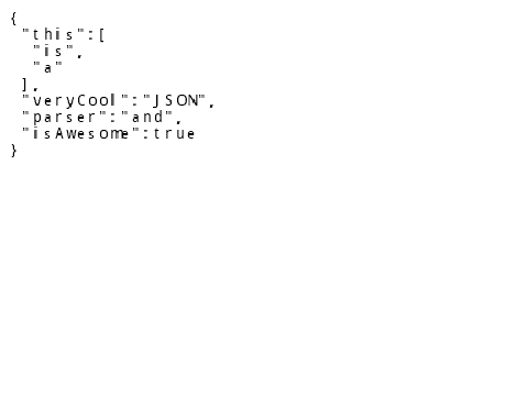 JSON parser and visualizer