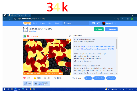 Slither.io Proof: 34,000!
