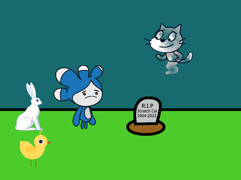 RIP Scratch Cat :((((