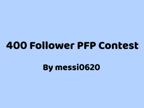 [CLOSED] 400 PFP Contest