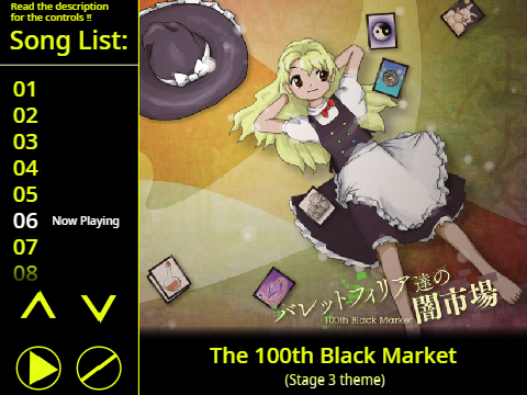 ♫ Touhou 18.5 ~ 100th Black Market full OST
