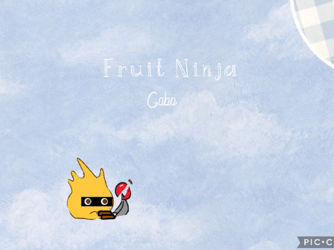 FRUIT NINJA-Gobo 