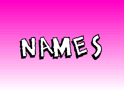 The Name Game!