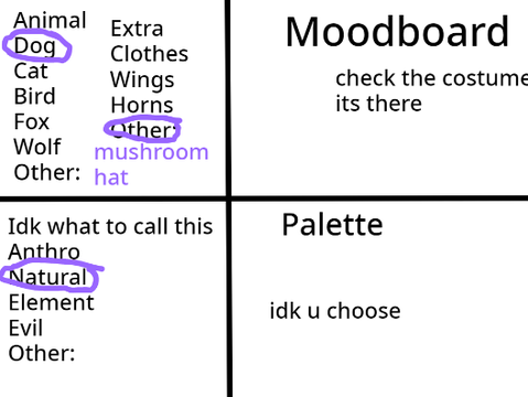 Design you a character remix