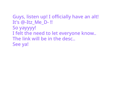 GUYS, LISTEN UP. 