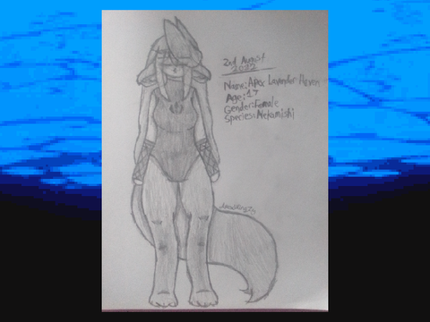 just some art of my main oc-