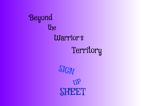 Beyond the Territory Sign Up remix