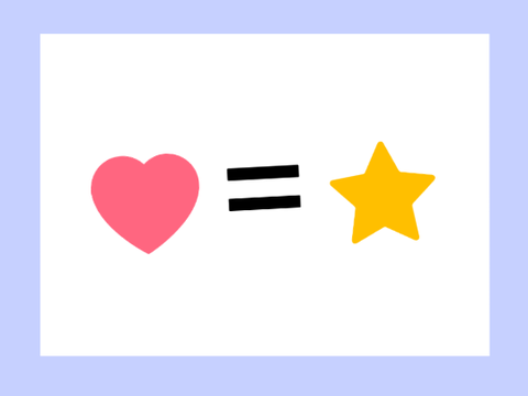 Can we Get Equal Loves and Faves? ❤️ = ⭐
