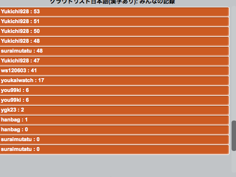ハッキング使った連打ゲーム ver 0.03