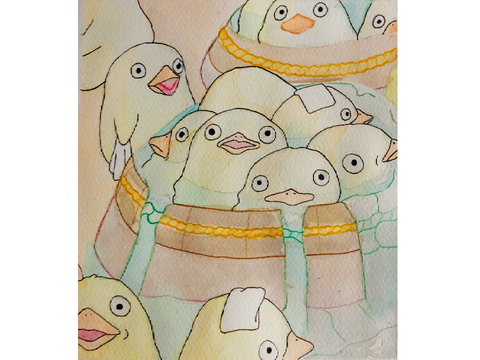 ✦ water color art dump