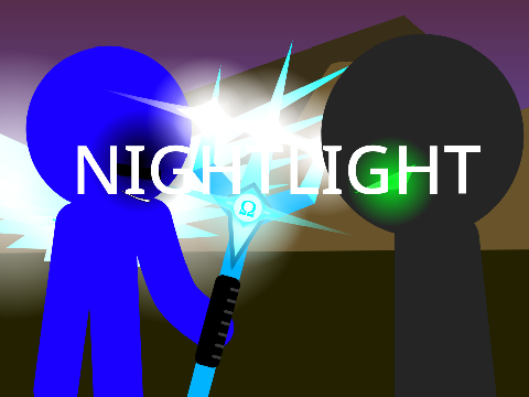 Nightlight-Stickman Fight Animation