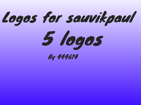 Logos for the contest 