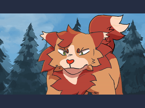 13 | Firestar the Red-Nose Cat