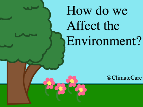 How do we Affect the Environment?